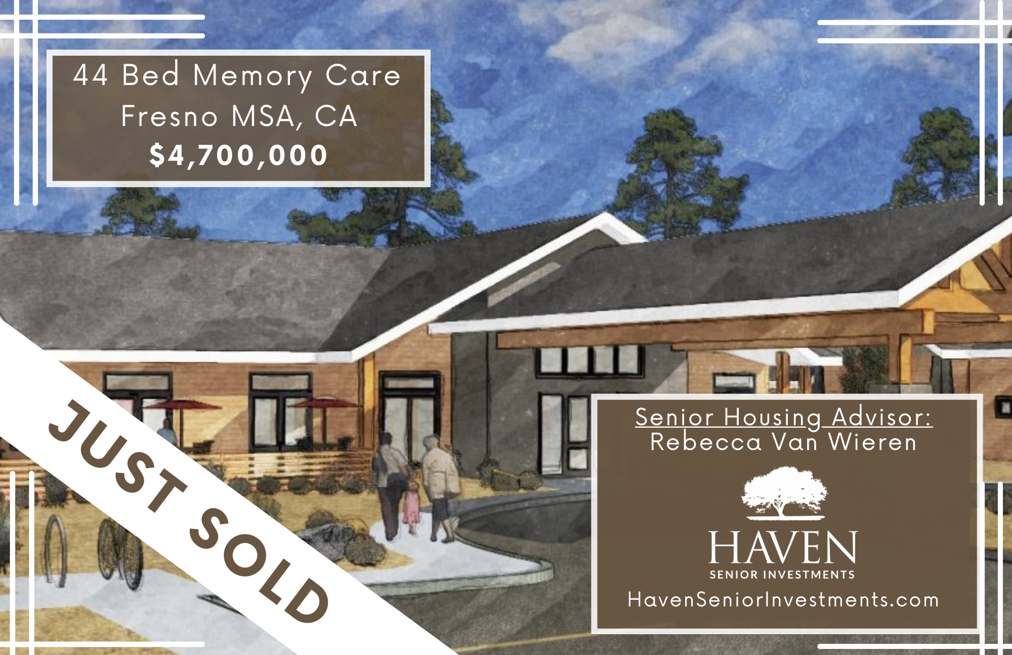 44-Bed Memory Care Facility, Fresno MSA, California